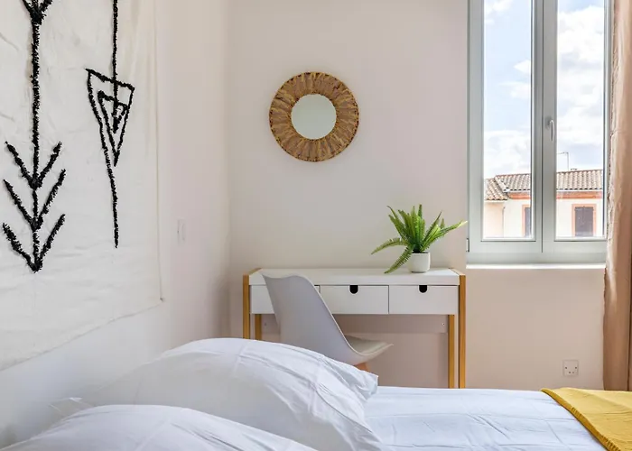 Apartamento Abeille - 2 Et 1 Canapé-lit, 1er étage, Parking Castelsarrasin